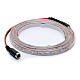 Yellow led strip 1 m 30 led with connector s3