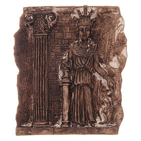 Parete antica in resina 5x5x1,5 cm
