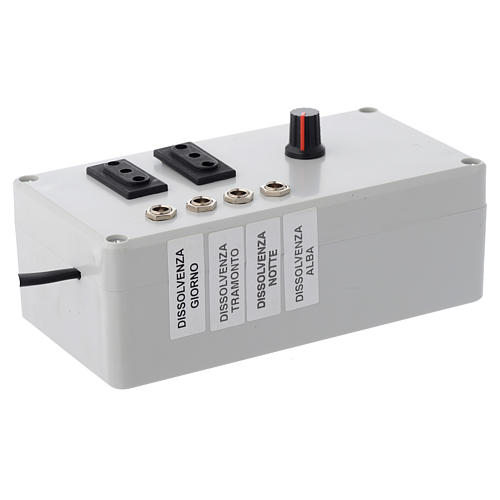 Electric box Mastro LED 4+2 da 24W and synchro plug 220 V 2
