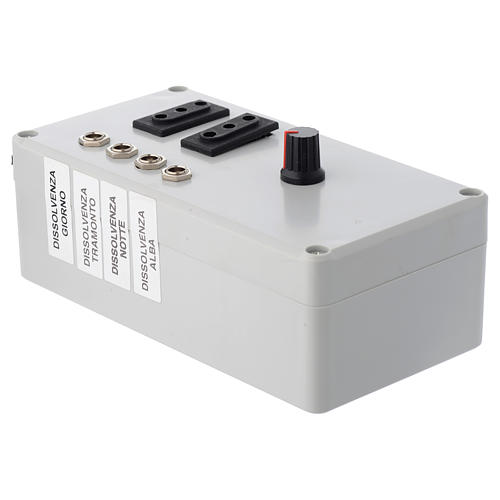Electric box Mastro LED 4+2 da 24W and synchro plug 220 V 3