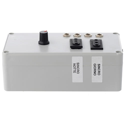 Electric box Mastro LED 4+2 da 24W and synchro plug 220 V 4