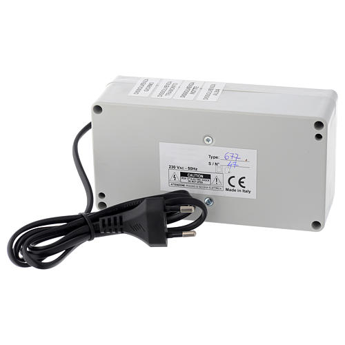 Electric box Mastro LED 4+2 da 24W and synchro plug 220 V 6