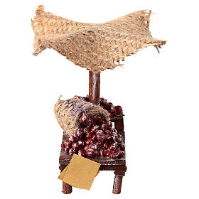 Banchetto castagne 10x10x5 per presepe 10 cm