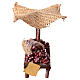 Banchetto castagne 10x10x5 per presepe 10 cm s1