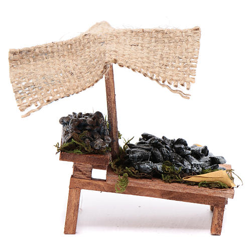 Stall with mussels for DIY nativities 1
