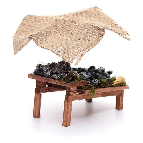 Stall with mussels for DIY nativities 3