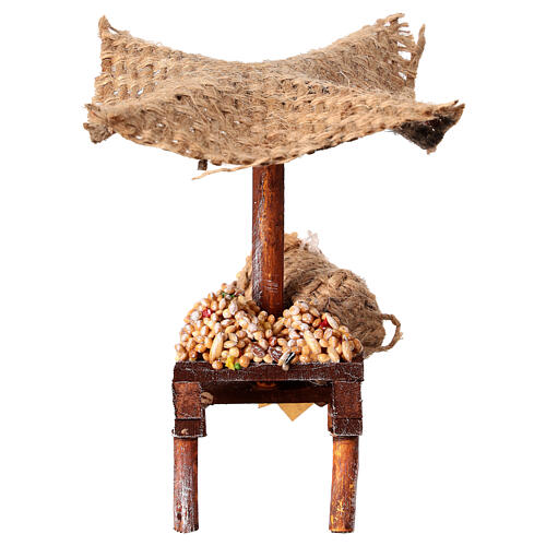 Banchetto grano 10x10x5 per presepe 10 cm 4