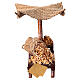 Banchetto grano 10x10x5 per presepe 10 cm s1