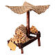 Banchetto grano 10x10x5 per presepe 10 cm s2