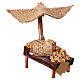 Banchetto grano 10x10x5 per presepe 10 cm s3