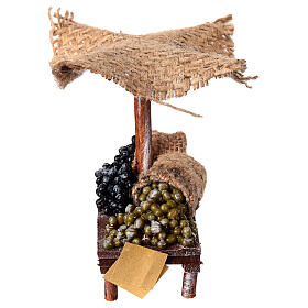 Banchetto olive 10x10x5 presepe 10 cm