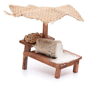 Banchetto farina 10x10x5presepe 10 cm