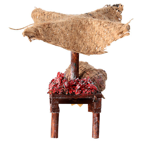 Chilischoten-Marktstand 10x10x5 cm 4