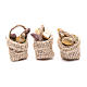 Bread and sausage baskets 3 pieces s1