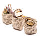 Bread and sausage baskets 3 pieces s2