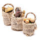 Eggs and sausage baskets 3 pieces s2