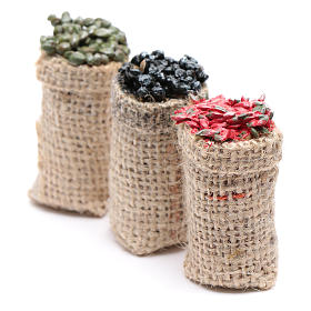Sacks with olives and peppers 3 pcs