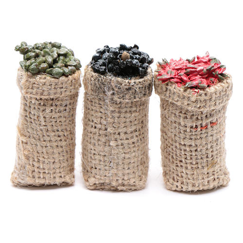 Sacks with olives and peppers 3 pcs 1