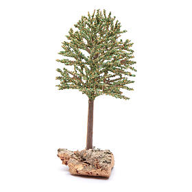 Albero su roccia per presepe fai da te 16 cm