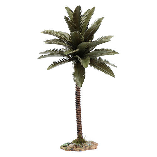 Palme aus Kunstharz 25 cm hoch für DIY-Krippe 1