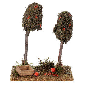 Orangenbäume 15x10x10 cm für DIY-Krippe