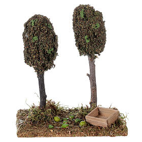 Birnbäume 15x15x10 cm für DIY-Krippe