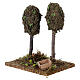 Birnbäume 15x15x10 cm für DIY-Krippe s2