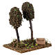 Birnbäume 15x15x10 cm für DIY-Krippe s3