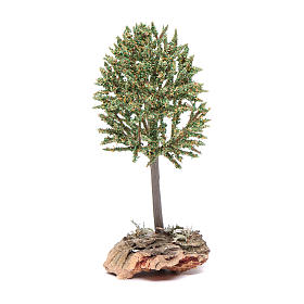 Alberello su roccia per presepe 12 cm