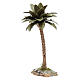 Palme mit Stamm aus Kunstharz 15 cm hoch für DIY-Krippe s3