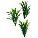 Cespugli con foglie lunghe 3 pz s1