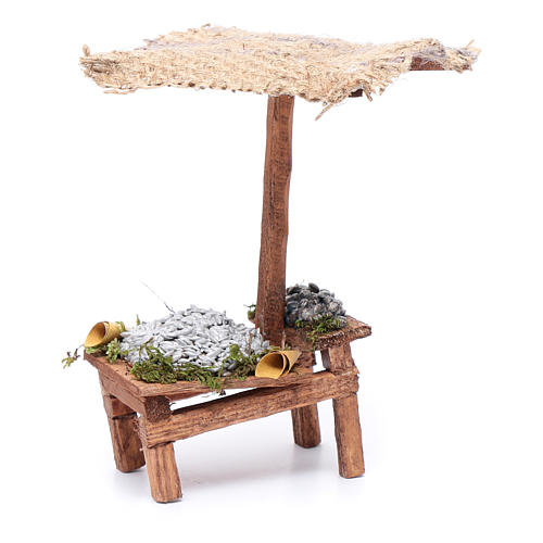 Stand mit Fischen 15x5x10cm für Krippe 3