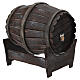 Barril sobre base para belén 15x10x15 cm s1