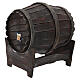 Nativity scene barrel on base 15x10x15 cm s2