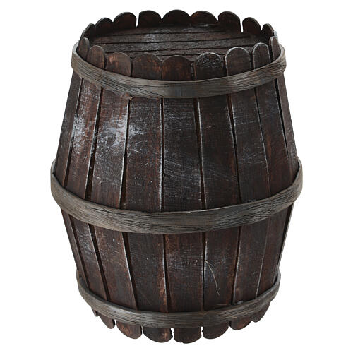 Botte in legno per presepe di altezza media 15 cm 1