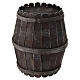 Nativity scene wooden barrel 15 cm s2