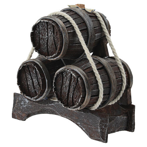 Cascos empilhados para presépio 11x11x6,5 cm 3