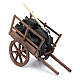 Cart with coal and shovel for Neapolitan nativity scene s2