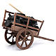 Cart with coal and shovel for Neapolitan nativity scene s3