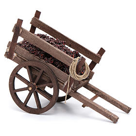 Cart with grapes for Neapolitan nativity scene