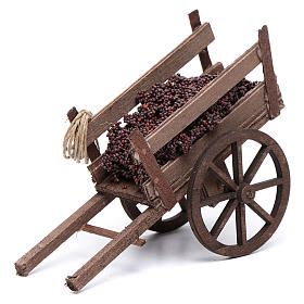 Cart with grapes for Neapolitan nativity scene