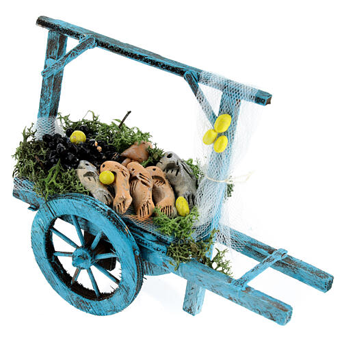Fishmonger cart for Neapolitan nativity scene 1