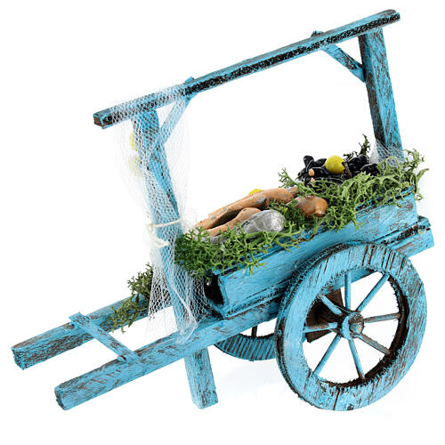 Fishmonger cart for Neapolitan nativity scene 3