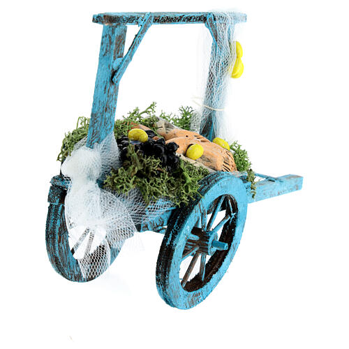 Fishmonger cart for Neapolitan nativity scene 4
