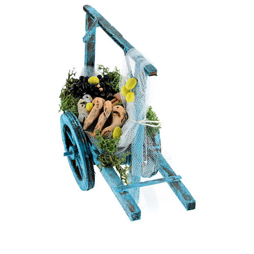 Fishmonger cart for Neapolitan nativity scene 2