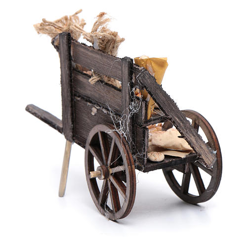 Bread cart for Neapolitan nativity scene 3