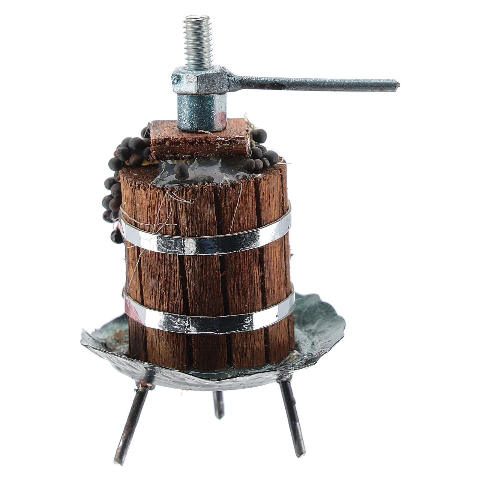 Pressoir avec raisin pour bricolage crèche vente en ligne sur HOLYART