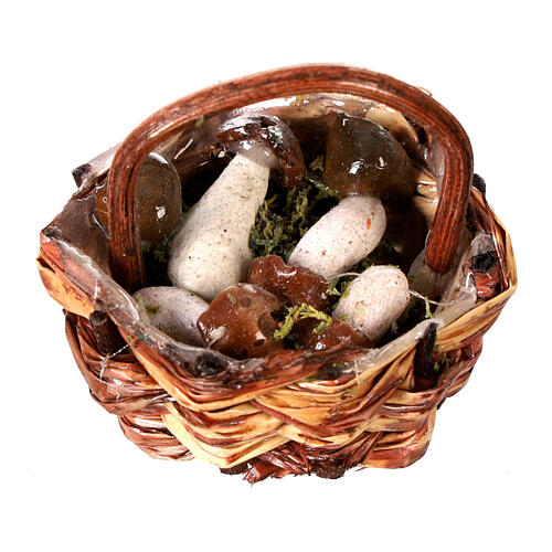 Mushroom basket, Neapolitan nativity scene 1