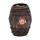 Wood barrel for Nativity scene 6 cm s1