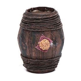Wood Barrel 6 cm accessory for Neapolitan Nativity